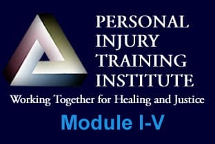 A personal injury training institute logo